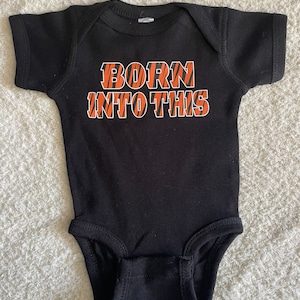Little Bengal Born Into This Cincy Infant Baby Rib Bodysuit For Sporting Events, Parties, Etc.