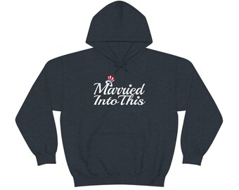 Yankee Married Into This New York Baseball Hoodie For Tailgates Gameday Sporting Events
