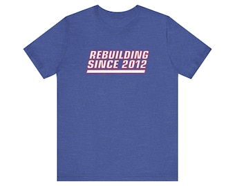 Giant Rebuilding Since 2012 New York Football T-Shirt For Tailgates Gameday Sporting Events