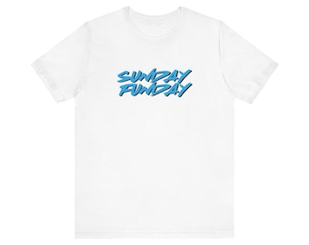 Panther Sunday Funday Carolina Football T-Shirt For Tailgates Gameday Sporting Events and Bars