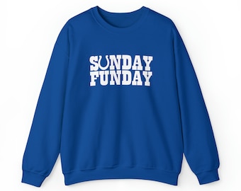 Colt Sunday Funday Indy Football Crewneck For Tailgates Gameday Sporting Event