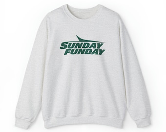 Jet Sunday Funday NY Football T-Shirt For Tailgates Gameday Sporting Events and Bars
