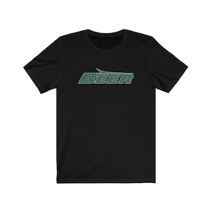 Jet Beer New York Football T-Shirt For Tailgates Gameday Sporting Events