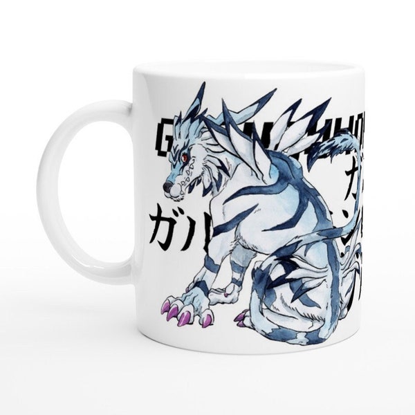 Digimon Garurumon 11oz Ceramic Mug