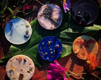 Set of 6 handmade melted wax figures | Mythology Collection | Rapeseed Wax | Vegan | Handmade in France