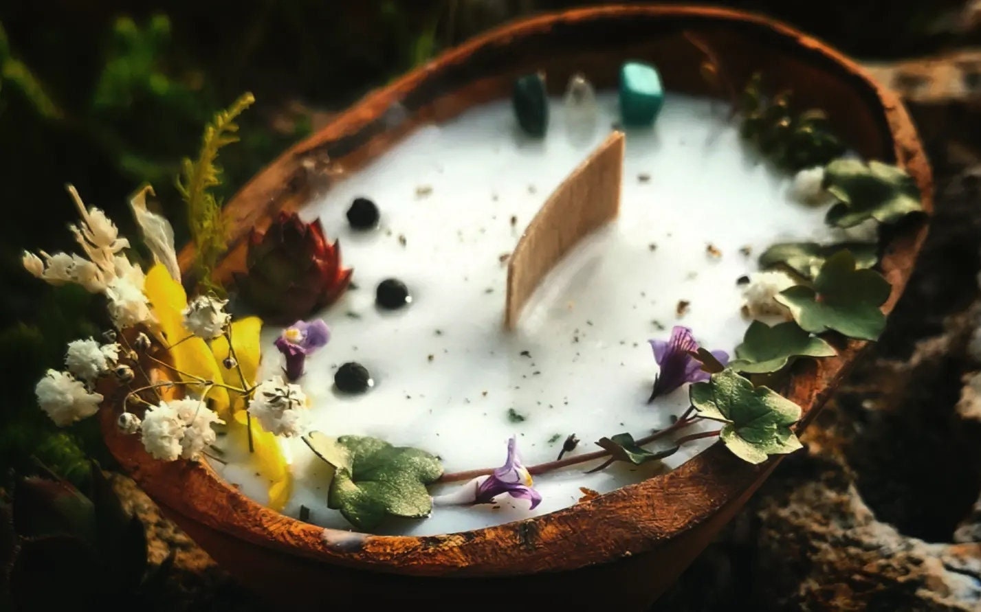 Bougie Sacrée Rituel Pachamama, Série Limitée, Ostara, Cadeau, Mariage, Self Love, Féminin Sacré, In