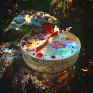 FREYJA, Bougie Sacrée Rituel,série limitée,amour,cadeau,Jasmin,rose,Vegan,yoga,bien-être,parfum,ancestral,déesse,viking,Norvège,home,decor