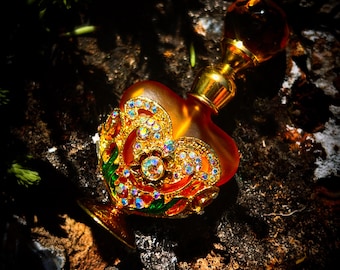 LITHA Eau de parfum, goddess, solstice, magic, witch, midsommar, antique, ritual, vegan, fragrance, vial, witchy, summer, feminine, Wiccan