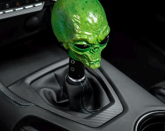 Perilla de cambio Alien: perilla de cambio personalizada para autos, camionetas, hot rods y transmisiones manuales