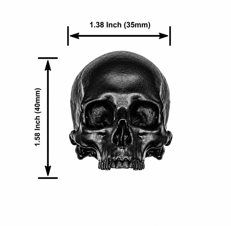 Skull Knobs - 2 Pack image 2