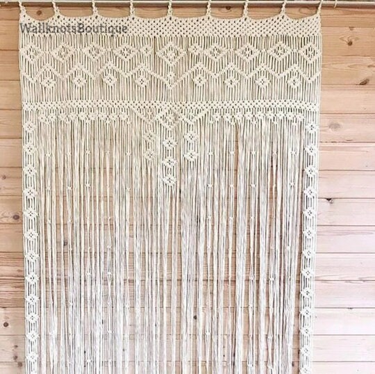 Large Art & Collectibles Macrame Window Wall Hanging - Etsy