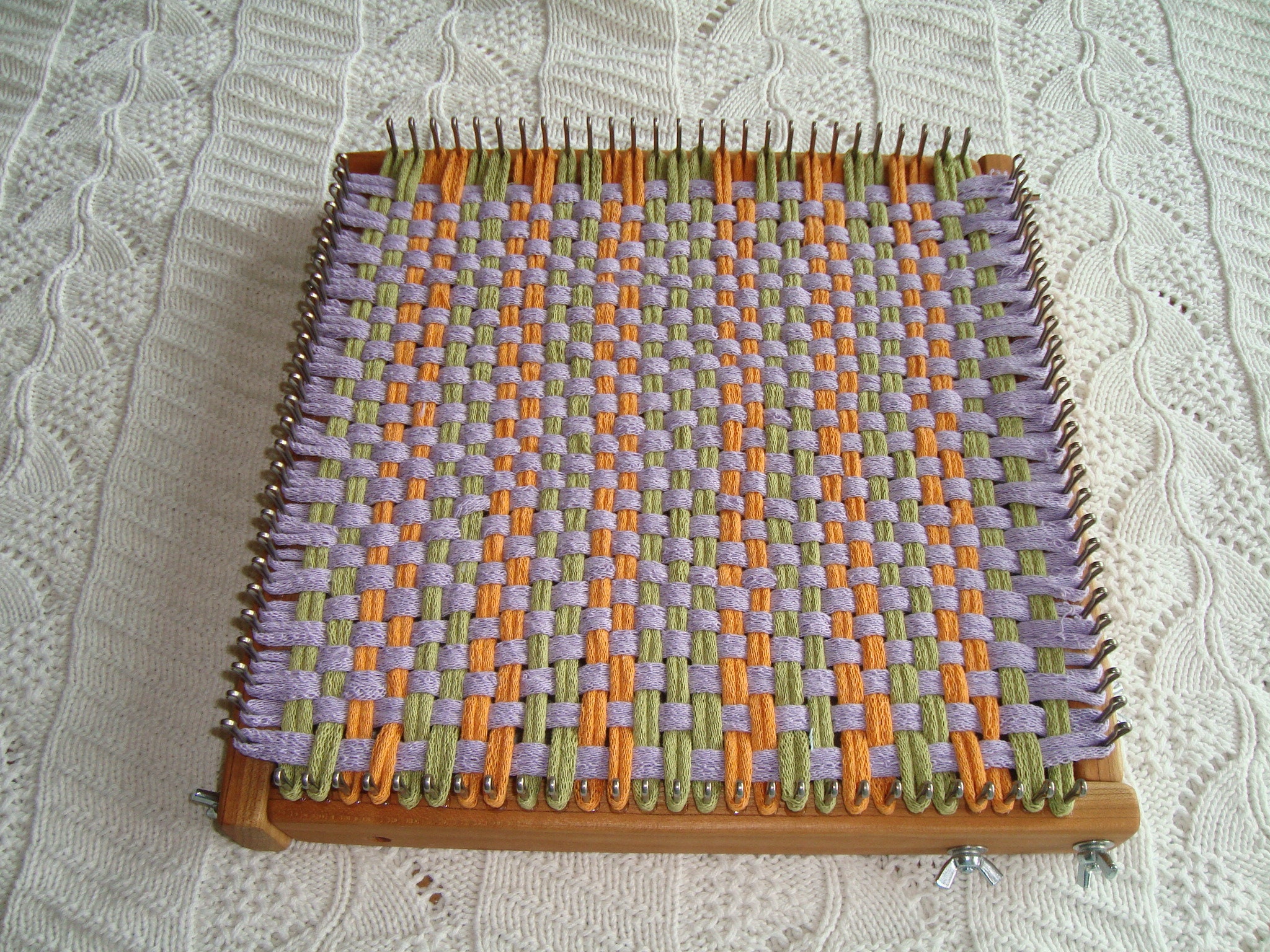 Jumbo Size Potholder Loom 10 Inch 27 Pegs per Side Etsy