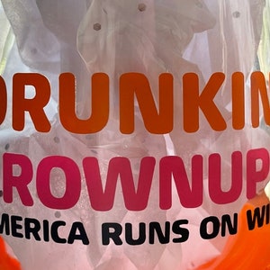 Drunkin Grownups Vinyl Decal