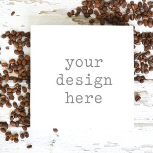 Wood Sign Mockup | 6x6 Sign Mockup | Flat Lay Mockup | Stock Photo ...