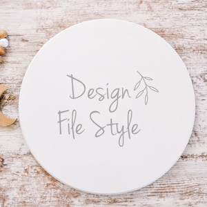 Round Wood Sign Mockup | Door Sign Mockup | Farmhouse Sign Mockup | Flat Lay Mockup | Stock Photo | Add Your Design Mockup | Nursery & Baby