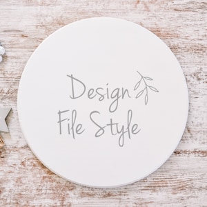 Round Wood Sign Mockup | Door Sign Mockup | Farmhouse Sign Mockup | Flat Lay Mockup | Stock Photo | Add Your Design Mockup | Nursery & Baby