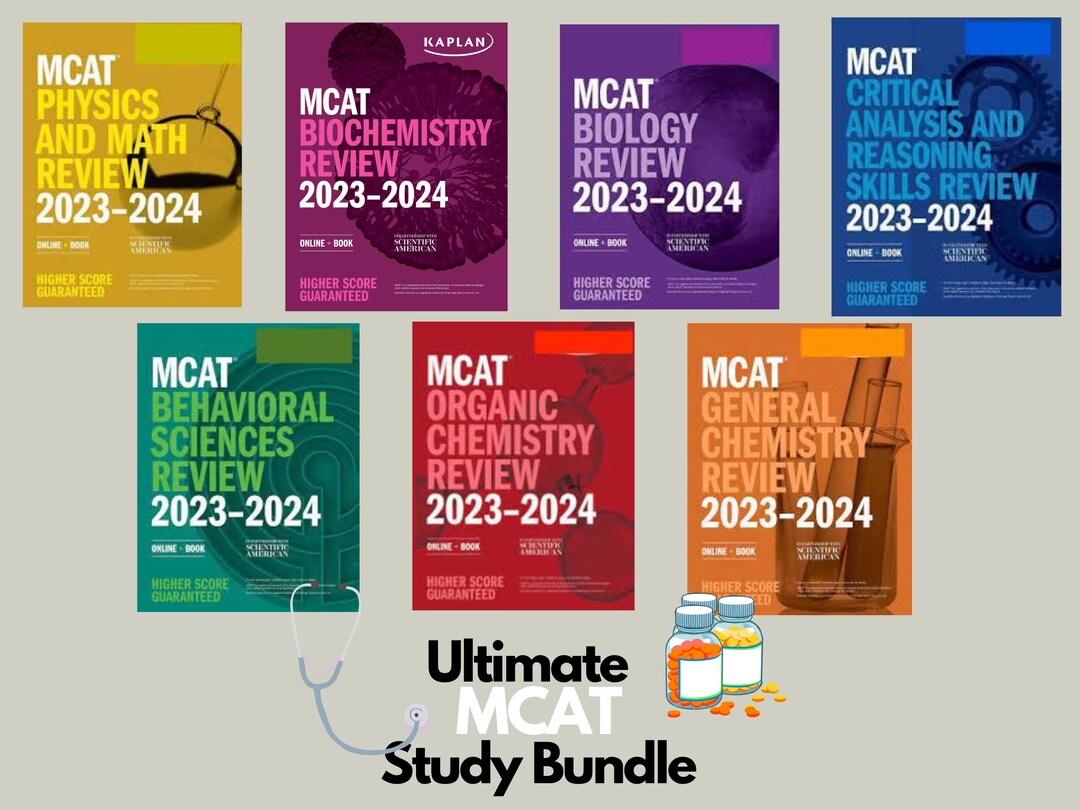 MCAT 20232024 Complete 7 BOOK BUNDLE Etsy Canada