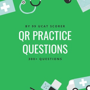 UCAT Quantitative Reasoning Practice Questions (300+ Qs) + Tips