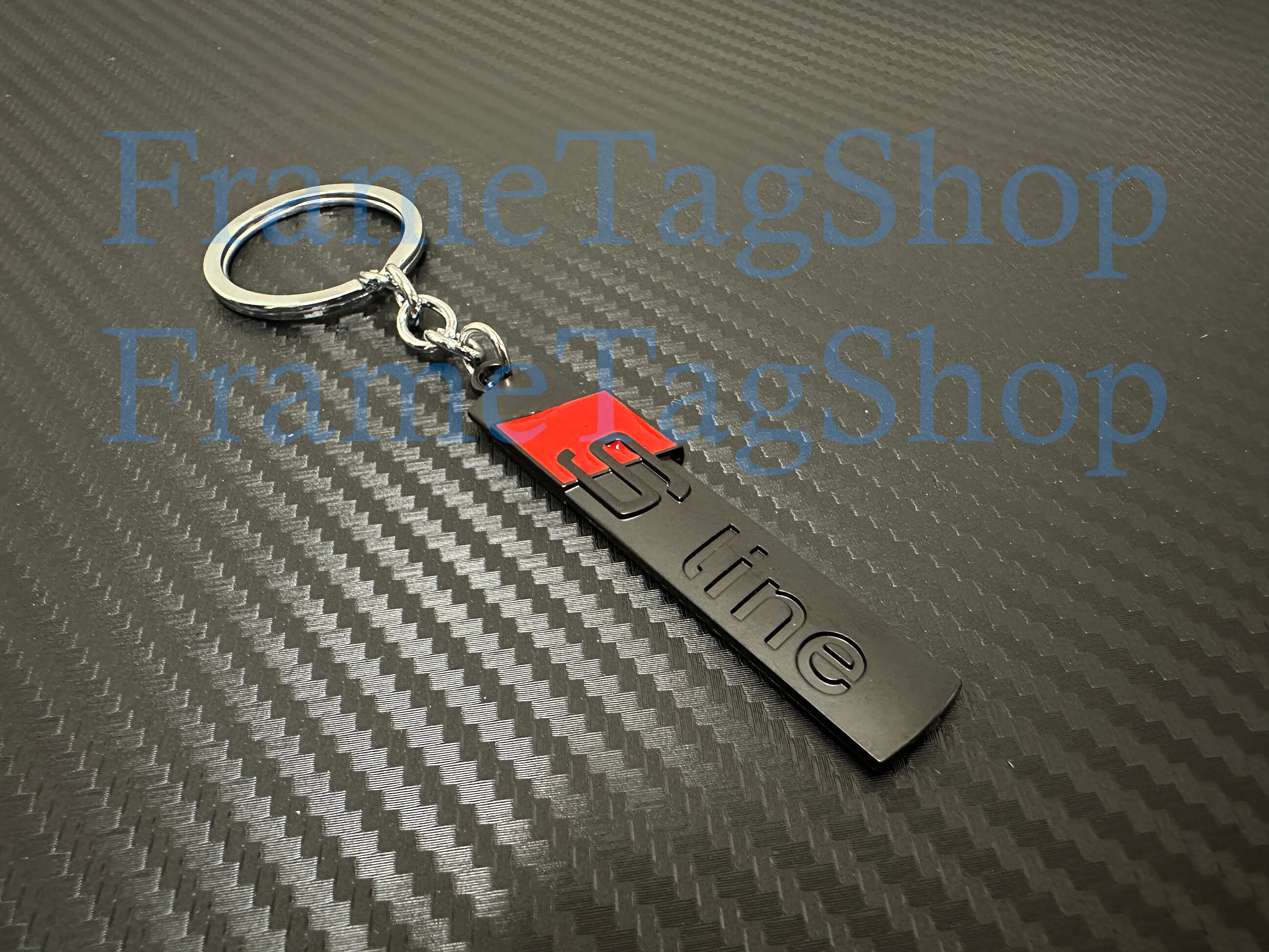 thumbnail image 2 of Stainless Steel Audi Q7 Key Chain - Made In USA By Newjerseybimmers.com 2 of 5