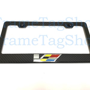 CTS Turbo license plate frame