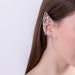 Elf ear cuff silver, Elven ear wrap no piercing, Fairy Ear Cuff, Elf Ears, Decoration for ears elven,Dainty ear cuff,Silver ear cuff 