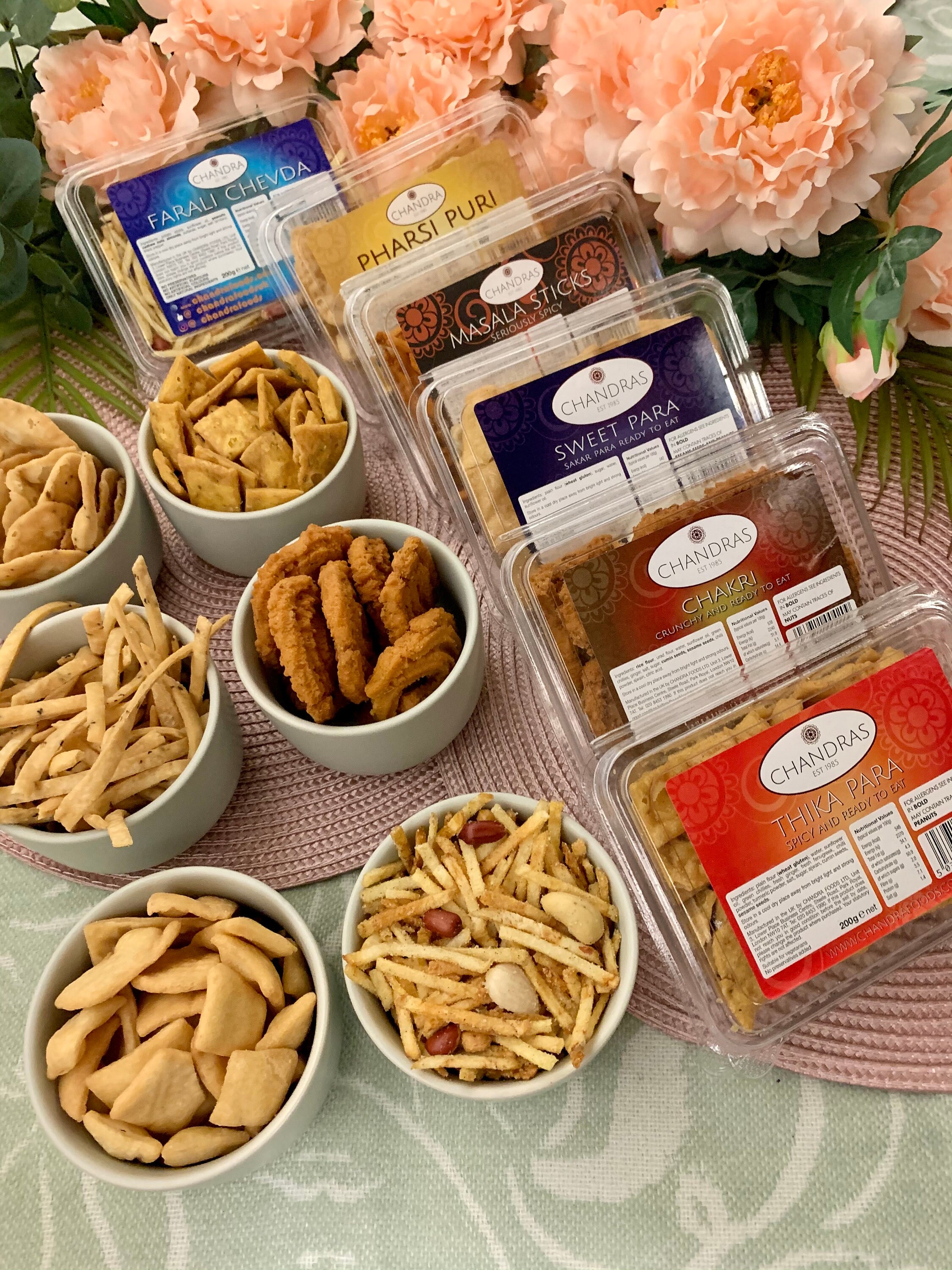 6 Vegetarian Indian Snack Food Gift Box Handmade Etsy