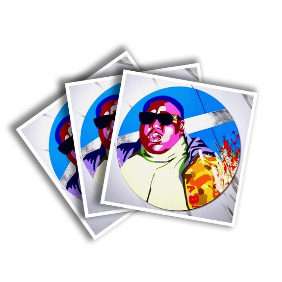Biggie in Bape Print Etsy