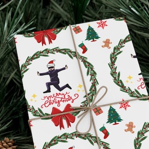 Anime Goj0 Geschenkpapier, Anime Weihnachtsgeschenkpapier, JJ k Geschenkpapier