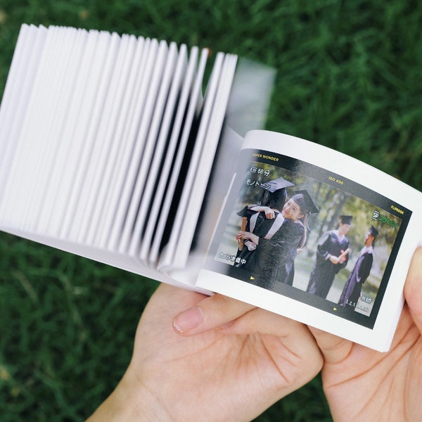 Personalisiertes Foto Flipbook, einzigartige Geschenkidee, Film liebhaber Geschenk, Geburtstagsgeschenk, Muttertagsgeschenk, kleines Geschenk für Ihn, Geschenk für Sie