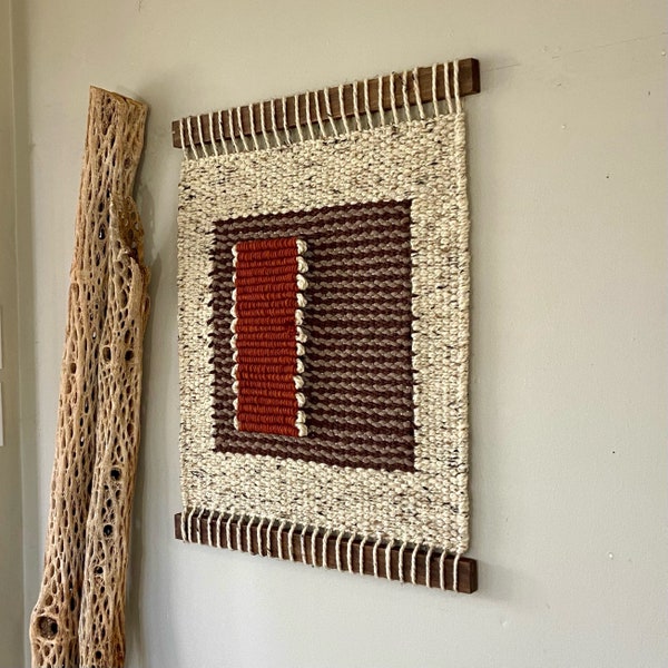 Hand Woven Wall Hanging | Handmade Tapestry | Weaving | Boho Decor | Handwoven art