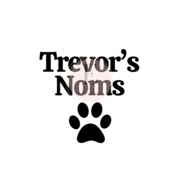 Dog Food Bin Label Etsy