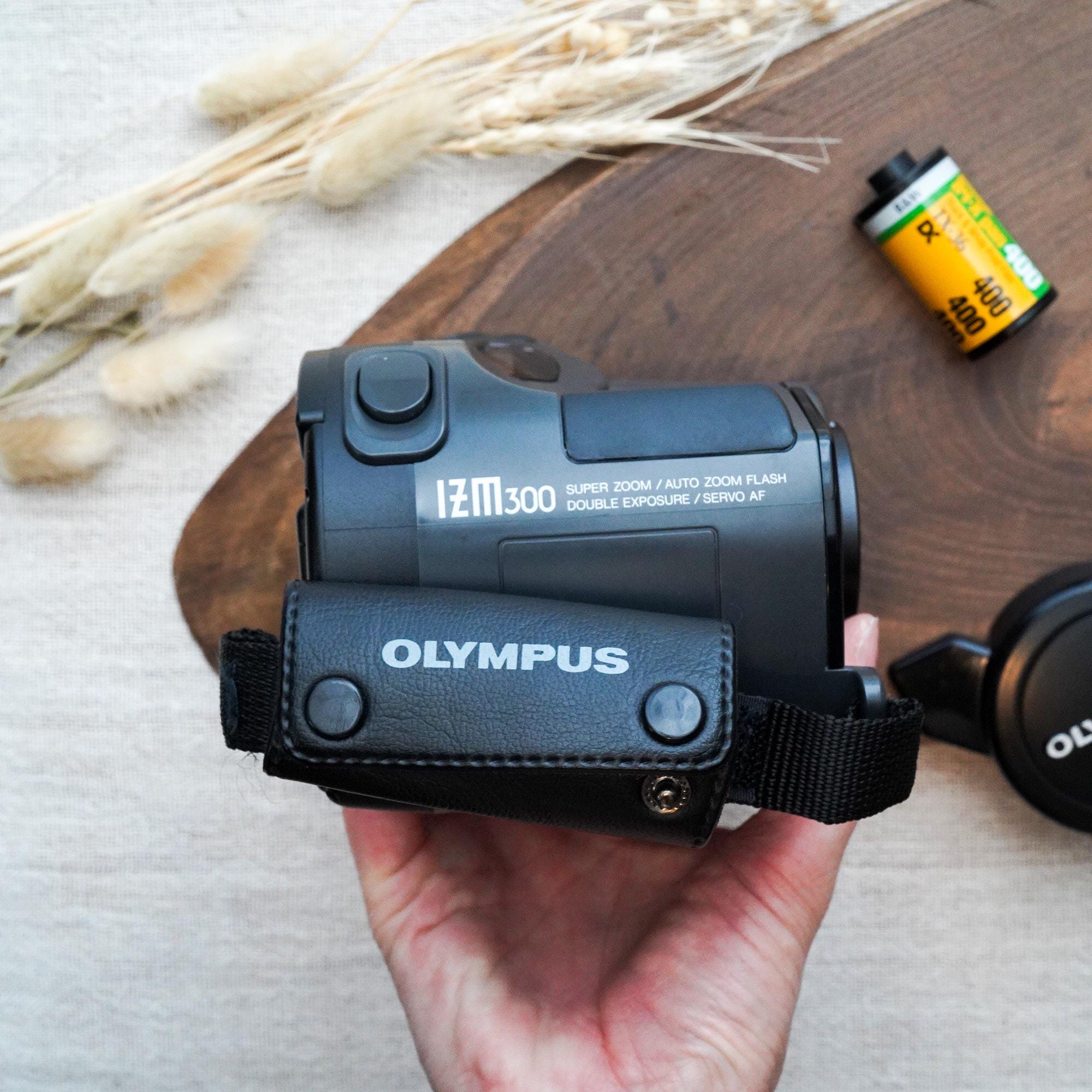 Olympus IZM 300 Film Camera – Compact Bridge Camera, Batteries