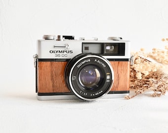 Karin wood - Olympus 35DC Wood crafted film camera (refurbished)