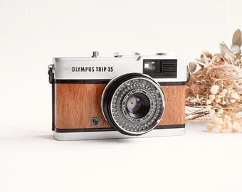 Karin wood - Olympus Trip 35 Wood crafted film camera (refurbished)