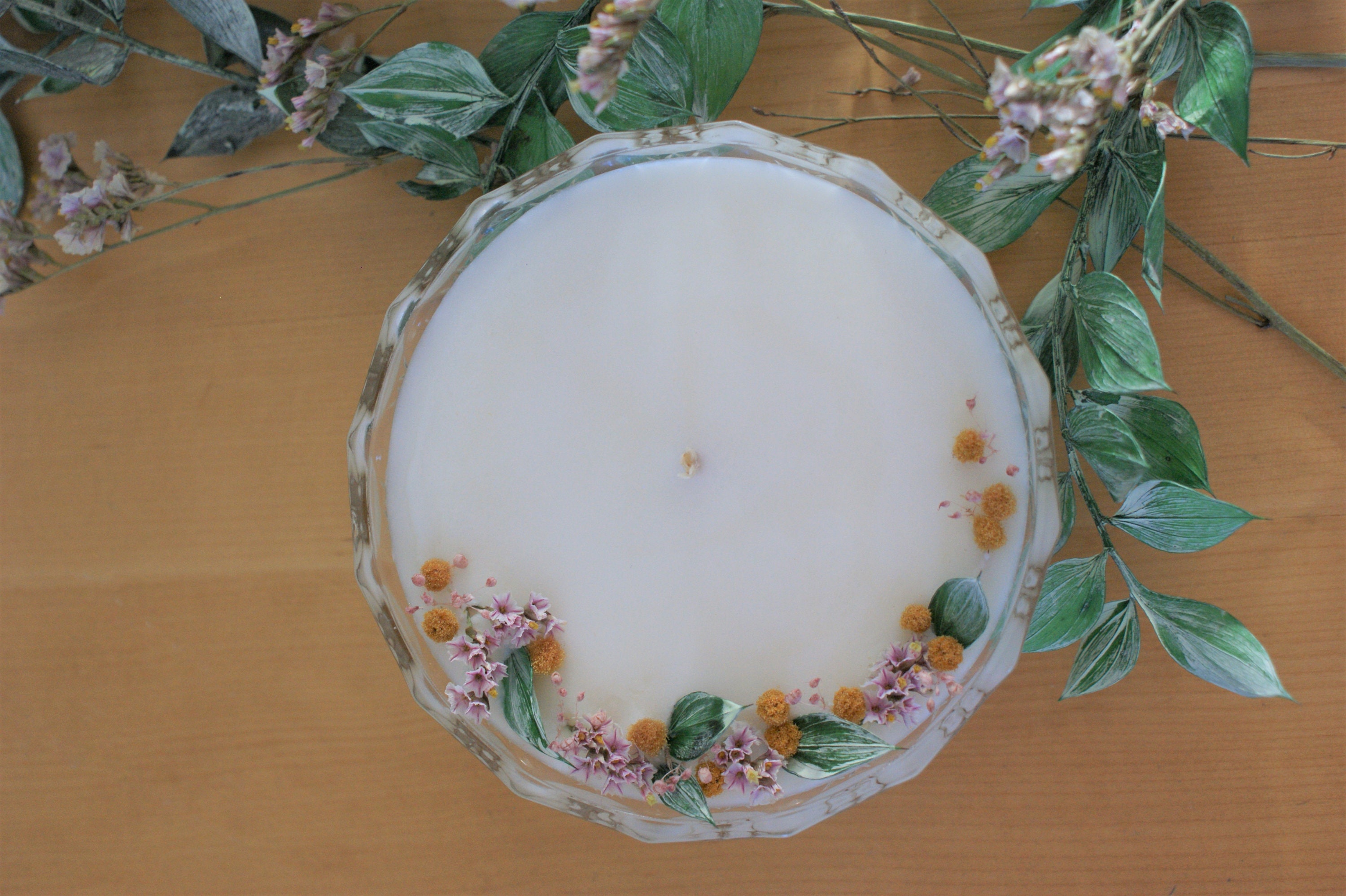 Bougie Fleurie Naturelle et Parfumée Livraison Standard en Mondial Relay