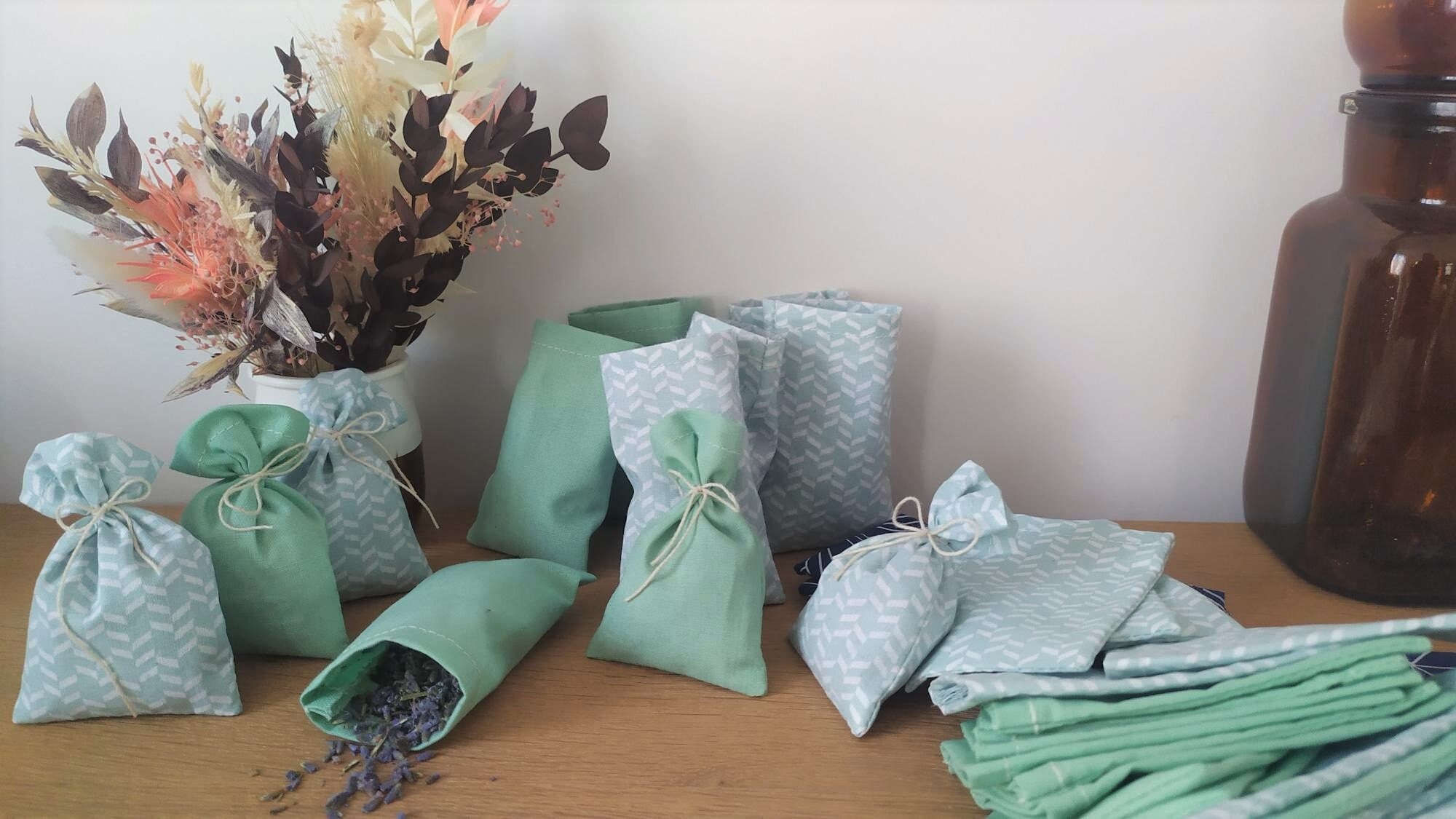 Lots de Sachets Lavande Française Fait Main