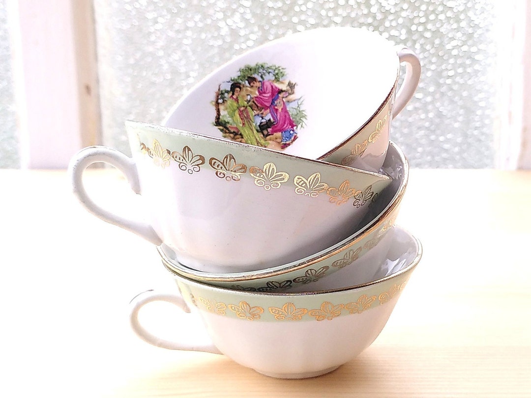 4-vintage-koffiekopjes-of-theekopjes-in-wit-aardewerk-met-japans