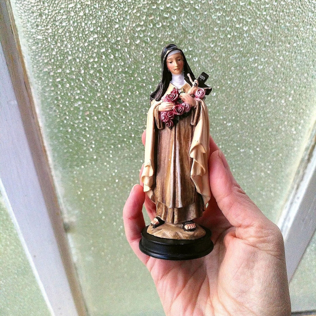 Vintage Statue of Saint Therese of Lisieux, Saint Therese of the Child ...