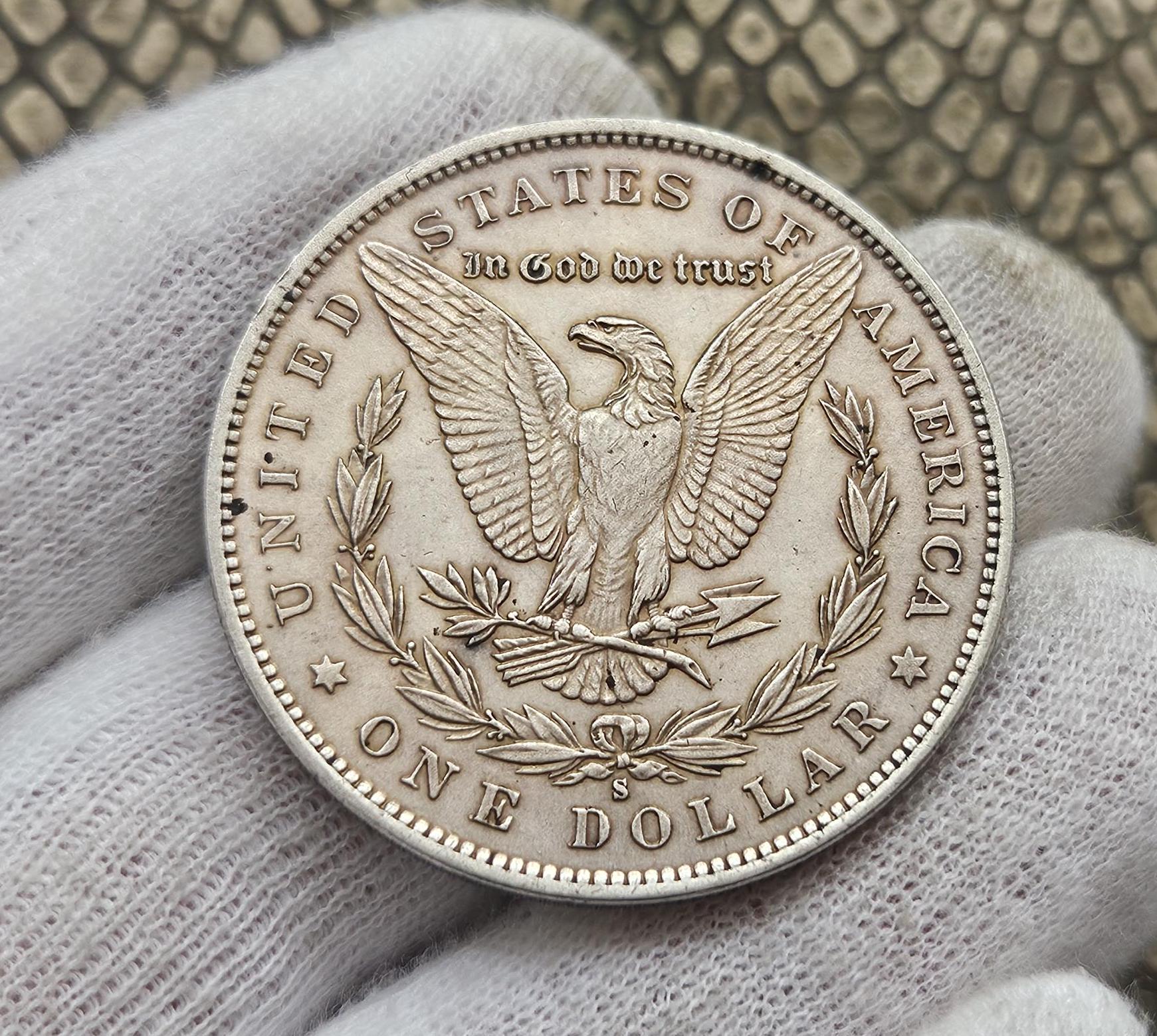 モルガンダラー　1884年　銀貨 モルガン ダラー 1884 コイン 文字 S 米国コイン 北米コイン シルバー