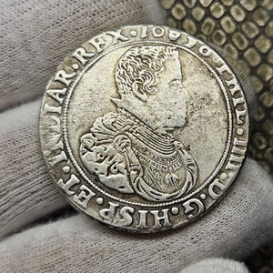 Paesi Bassi spagnoli 2 Ducaton - Collezionismo di monete molto rare - Moneta per regalo - Monete del mondo casuale - Regalo unico - Regalo di monete - Moneta spagnola