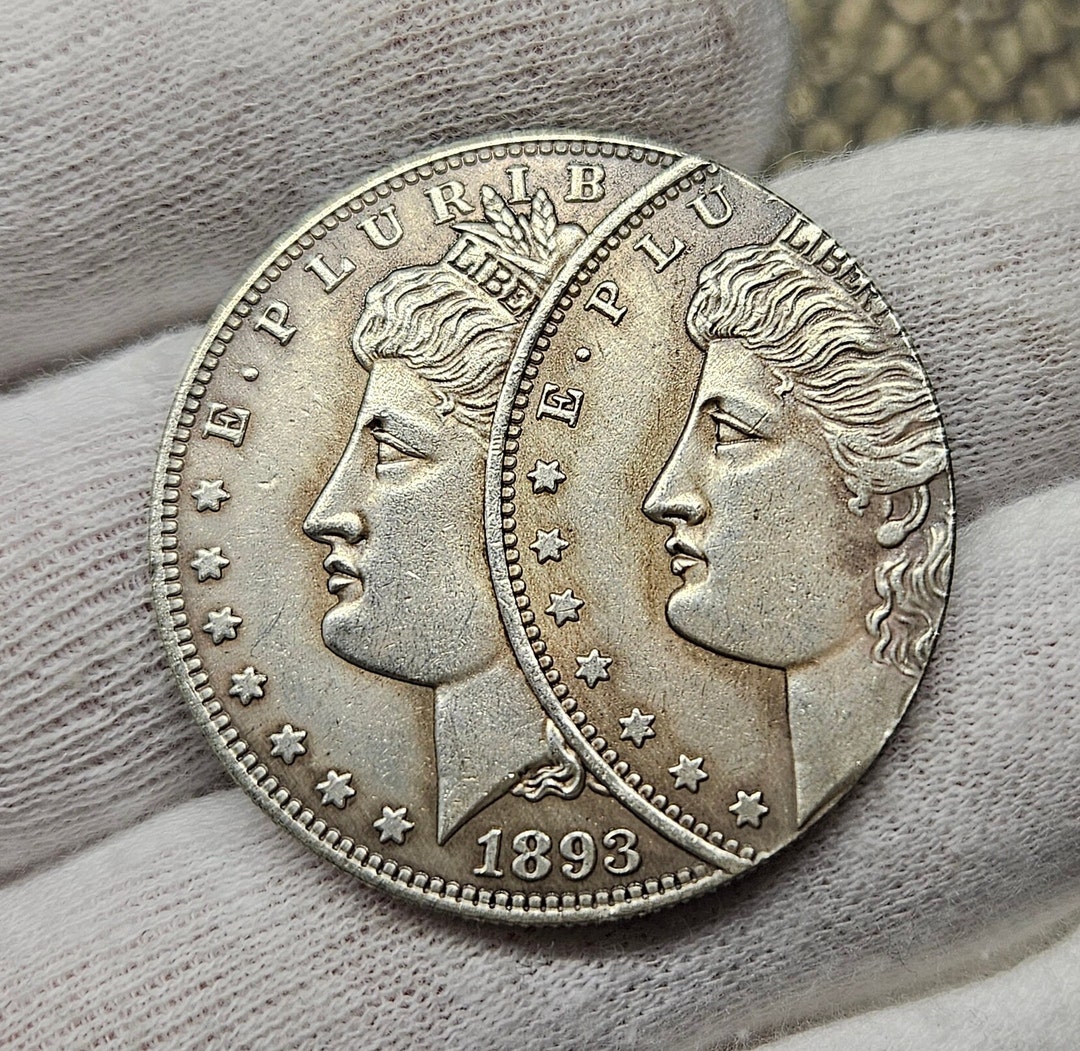 RARE USA Morgan Dollar Coin With ERROR Die 1893 - Gifted Coin