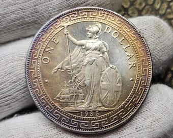 1935年 香港ドル 1ドル 紙幣 さ*)様 1935年 香港ドル 1ドル 紙幣 1 Dollar - Hong Kong – Numista