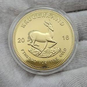 Gifted Coin High Quality Krugerrand 1 Oz. Uncirculated South Africa 2016 Collectibles Collectible Coins South Africa Coin Gift