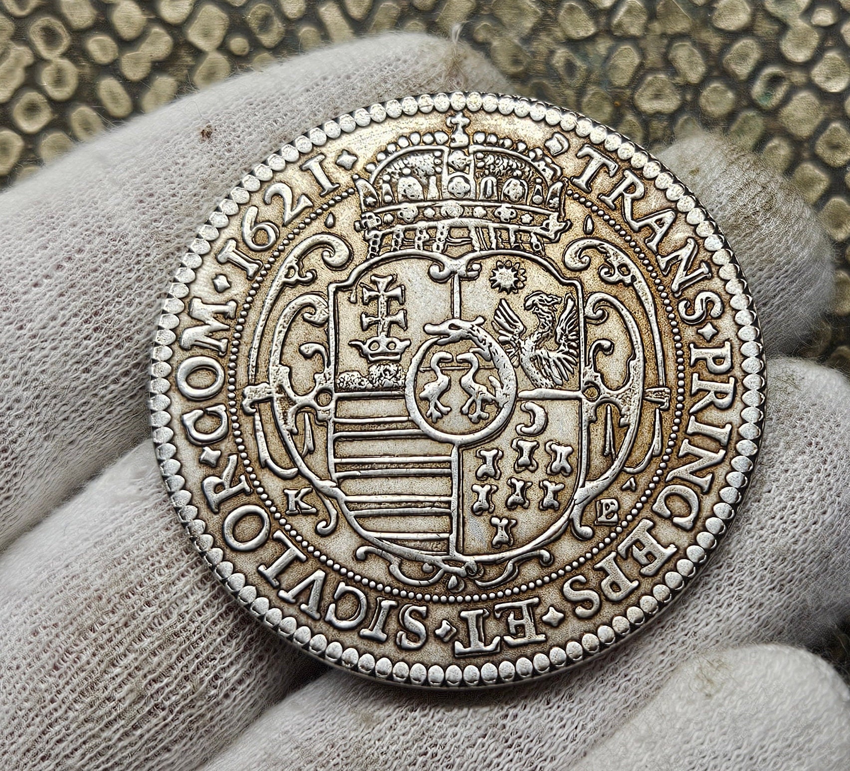 1621KB トランシルヴァニア ターラー NGC XF45 単年発行