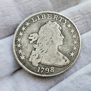 Dollar Liberty 1798 Usa Coins Rare Dollar Eagle Collection Coins Collectible World Coins Coins For Gift - Collectibles - Coins Gift for Him
