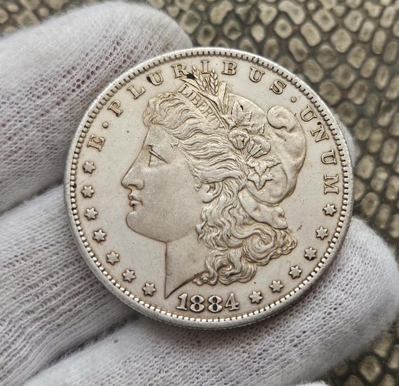 モルガン ダラー 1884 コイン 文字 S 米国コイン 北米コイン シルバー