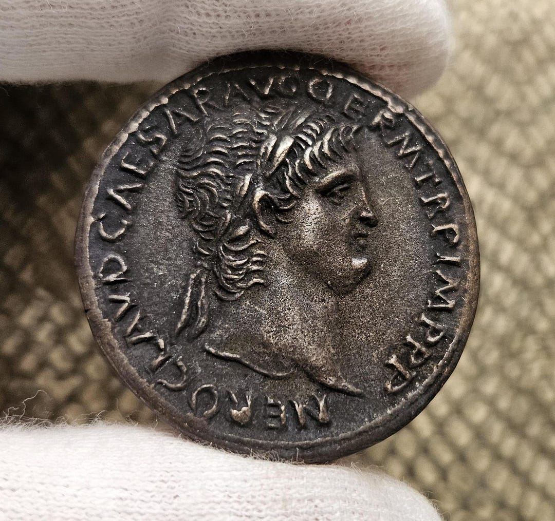 希少 古代 ローマコイン NERO ネロ帝 AS il_1080xN.6215961086_977k.jpg