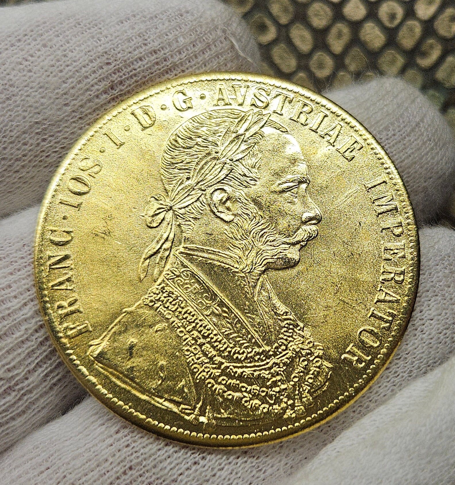 Austro-hungarian Monarchy 4 Dukat Austro-hungaro 1872-1915