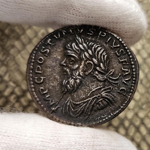 Sesterzio di Postumo Moneta Impero Romano Moneta da collezione Moneta antica Moneta per collezionisti Bronzo antico Monete romane antiche