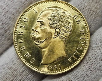 イタリア硬貨 500リラ イタリア銀行創立100周年記念 | 女性の頭部